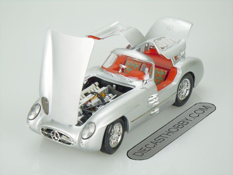 1955 Mercedes-Benz 300 SLR Uhlenhaut Coupe (PE) (Silver) 3