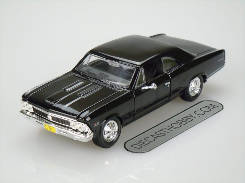 1966 Chevrolet Chevelle SS 396 (Black) 1