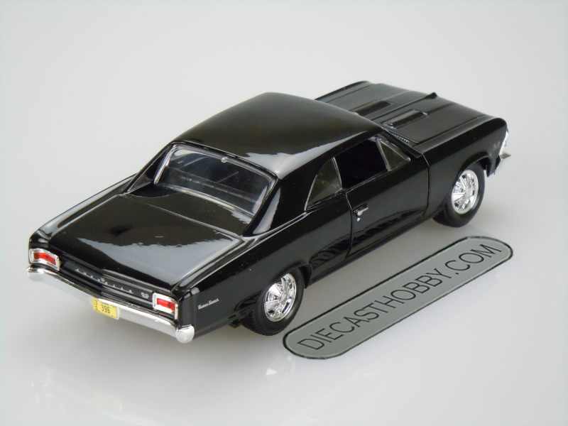 1966 Chevrolet Chevelle SS 396 (Black) 2